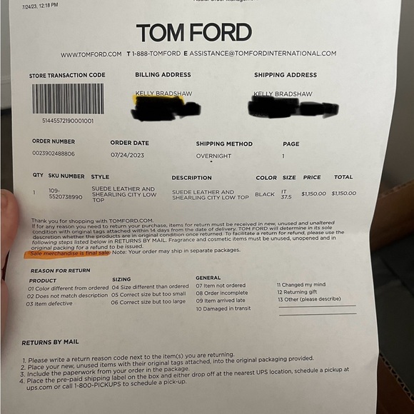 Tom Ford AUTHENTIC with tags sued leather shearling low top shoes - Picture 12 of 15